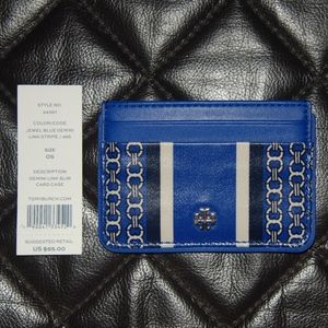 New Tory Burch Gemini Link Slim Card Case